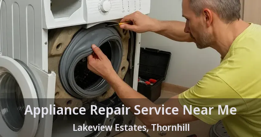 Appliance Repair Service Near Me Lakeview Estates, Thornhill - ON