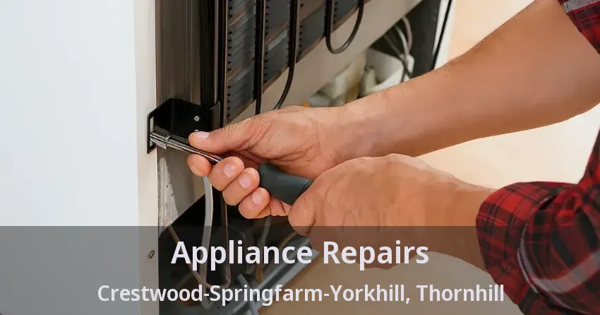 Appliance Repairs Crestwood-Springfarm-Yorkhill, Thornhill - ON