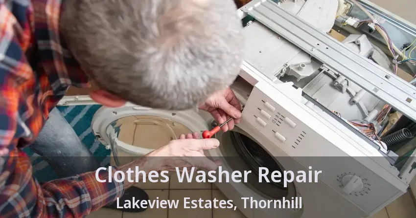 Clothes Washer Repair Lakeview Estates, Thornhill - ON