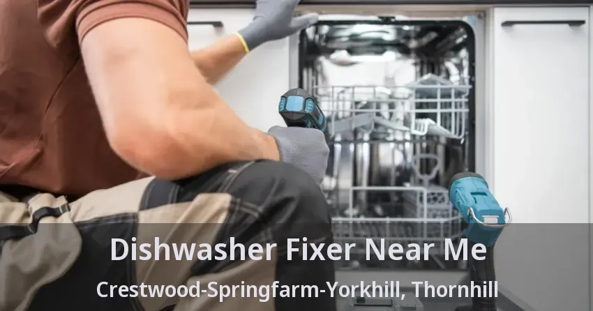 Dishwasher Fixer Near Me Crestwood-Springfarm-Yorkhill, Thornhill - ON