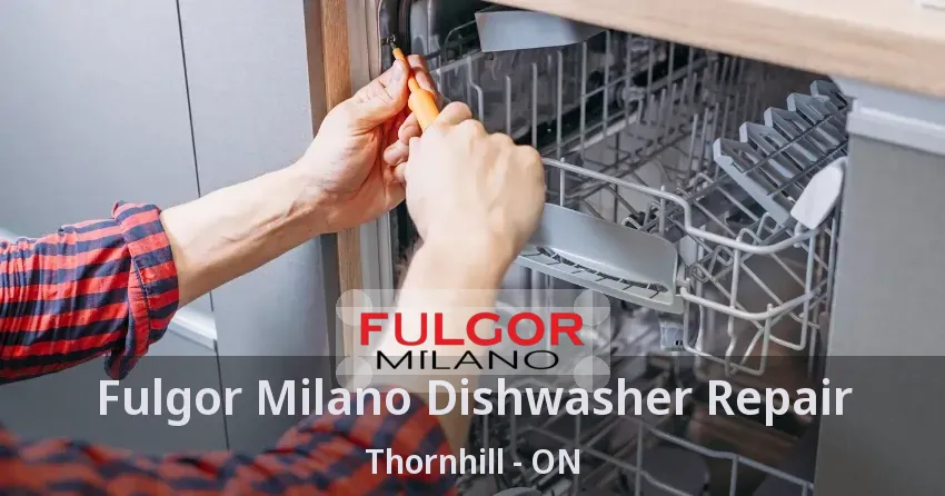 Fulgor Milano Dishwasher Repair Thornhill - ON