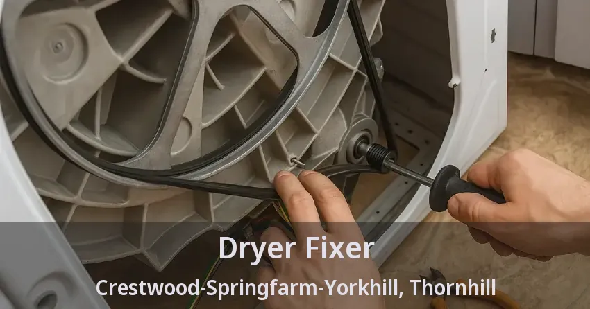 Dryer Fixer Crestwood-Springfarm-Yorkhill, Thornhill - ON
