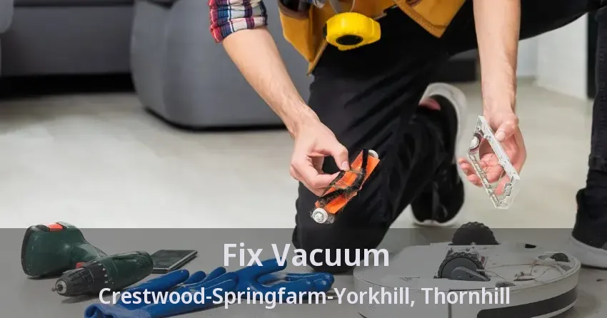 Fix Vacuum Crestwood-Springfarm-Yorkhill, Thornhill - ON