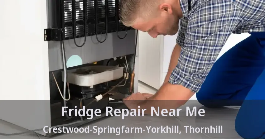 Fridge Repair Near Me Crestwood-Springfarm-Yorkhill, Thornhill - ON