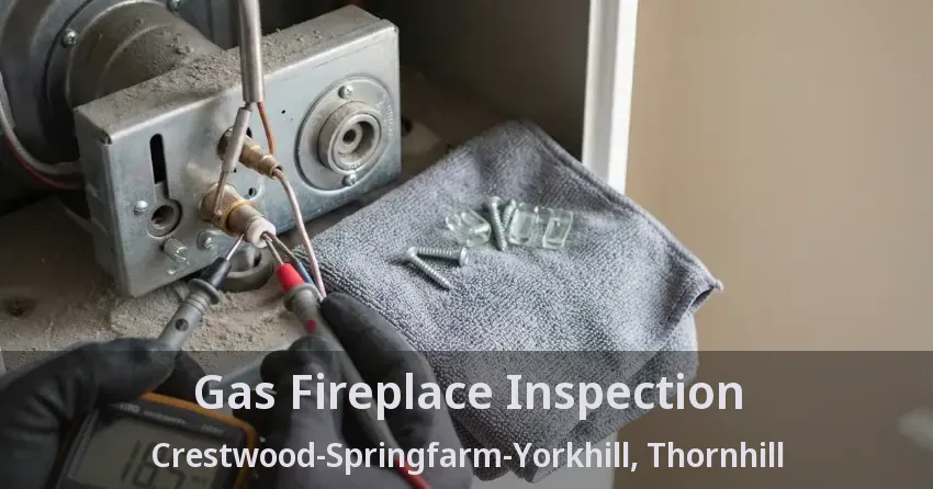 Gas Fireplace Inspection Crestwood-Springfarm-Yorkhill, Thornhill - ON