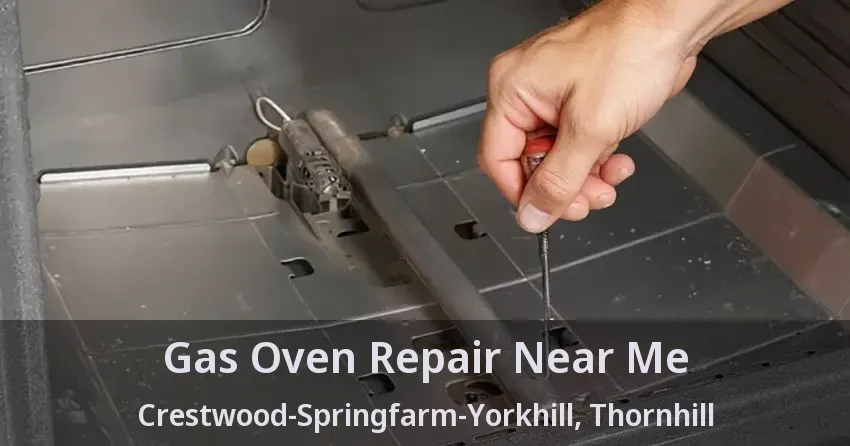 Gas Oven Repair Near Me Crestwood-Springfarm-Yorkhill, Thornhill - ON