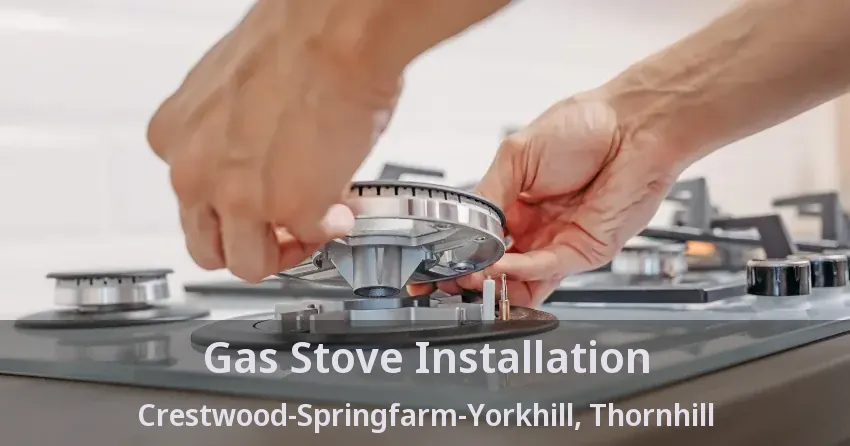 Gas Stove Installation Crestwood-Springfarm-Yorkhill, Thornhill - ON