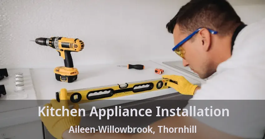 Kitchen Appliance Installation Aileen-Willowbrook, Thornhill - ON