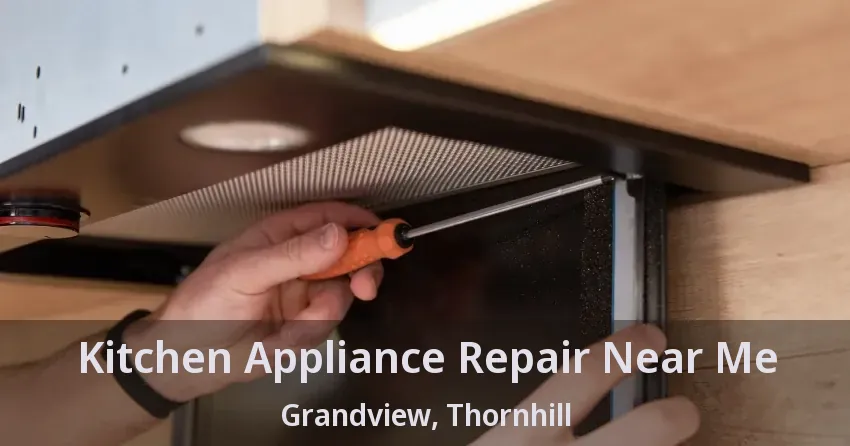 Kitchen Appliance Repair Near Me Grandview, Thornhill - ON