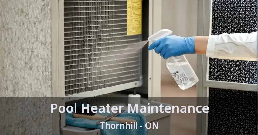 Pool Heater Maintenance Thornhill - ON