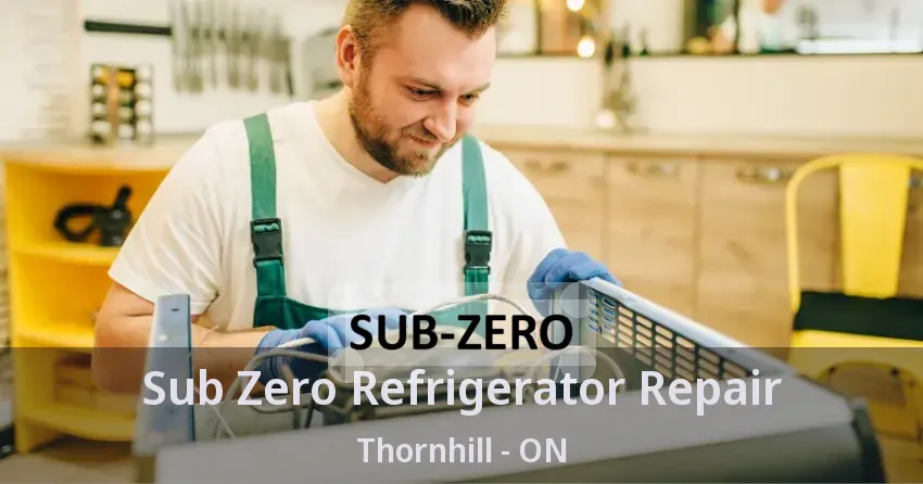 Sub Zero Refrigerator Repair Thornhill - ON