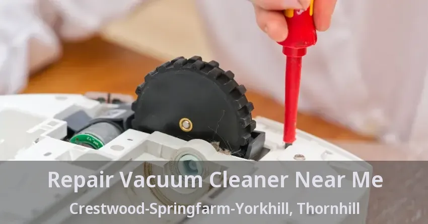 Repair Vacuum Cleaner Near Me Crestwood-Springfarm-Yorkhill, Thornhill - ON