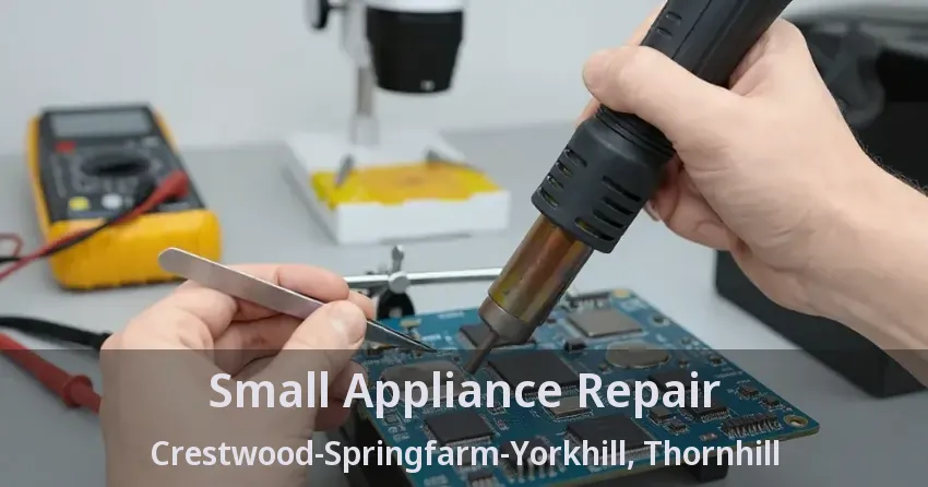 Small Appliance Repair Crestwood-Springfarm-Yorkhill, Thornhill - ON