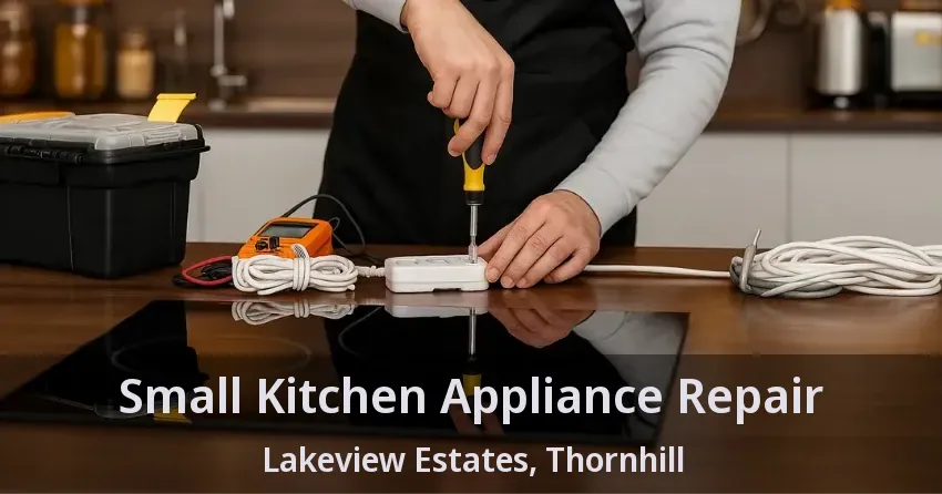 Small Kitchen Appliance Repair Lakeview Estates, Thornhill - ON