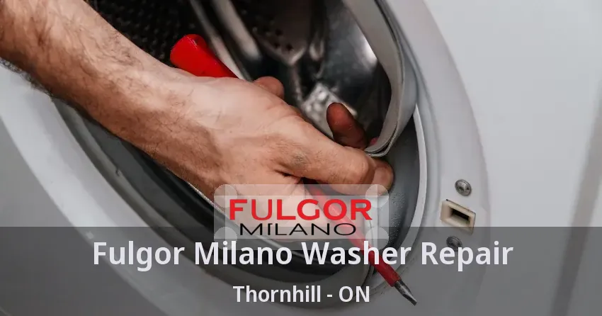 Fulgor Milano Washer Repair Thornhill - ON