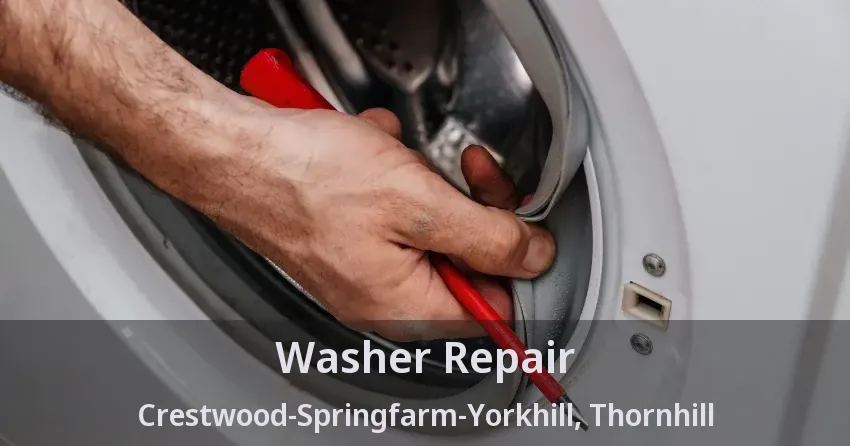Washer Repair Crestwood-Springfarm-Yorkhill, Thornhill - ON
