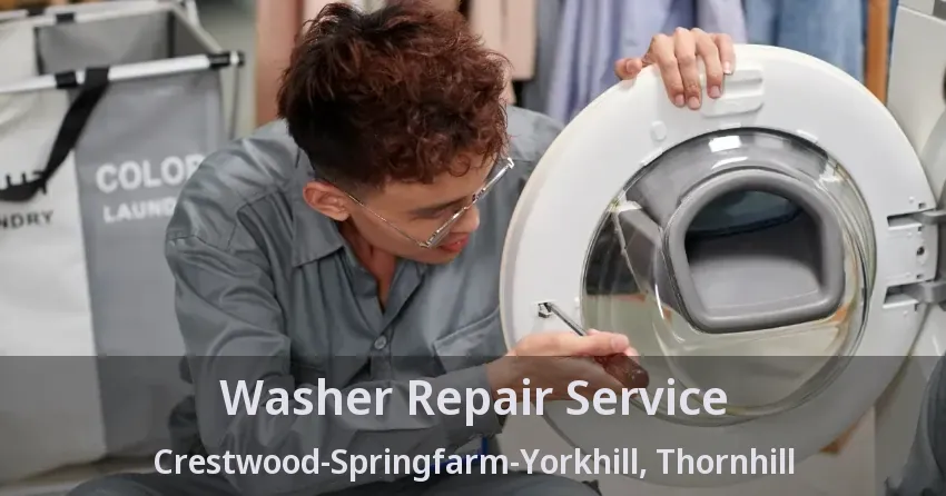 Washer Repair Service Crestwood-Springfarm-Yorkhill, Thornhill - ON